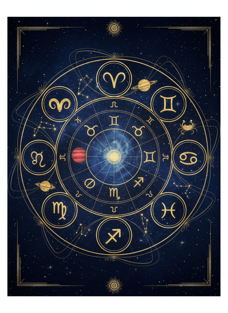 Cosmic astrology artwork for Daily 12 Zodiac Predictions on 15 September 2026